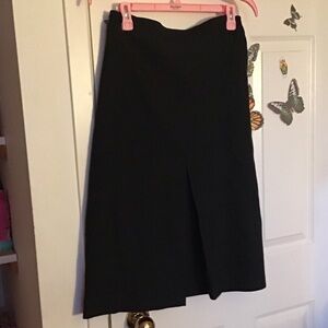 Chic Black A-Line Women's Skirt made in Canada